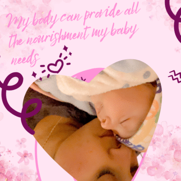 My body can provide all the nourishment my baby needs