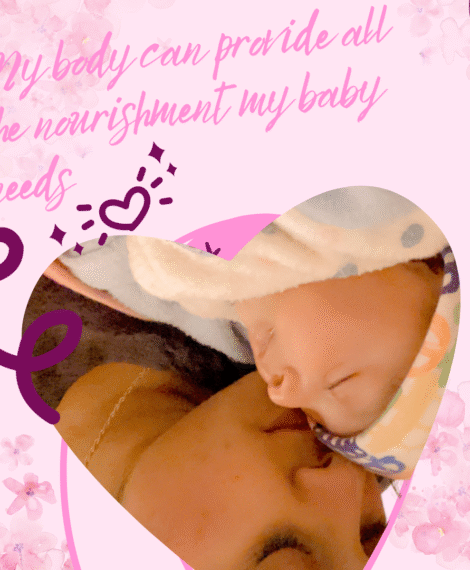 My body can provide all the nourishment my baby needs