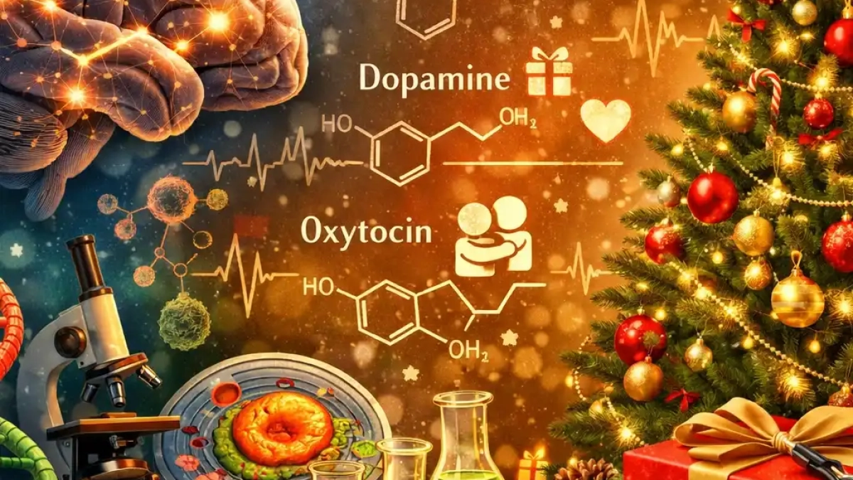Dopamine, Serotonin, and Oxytocin Working Extra Hours This Christmas