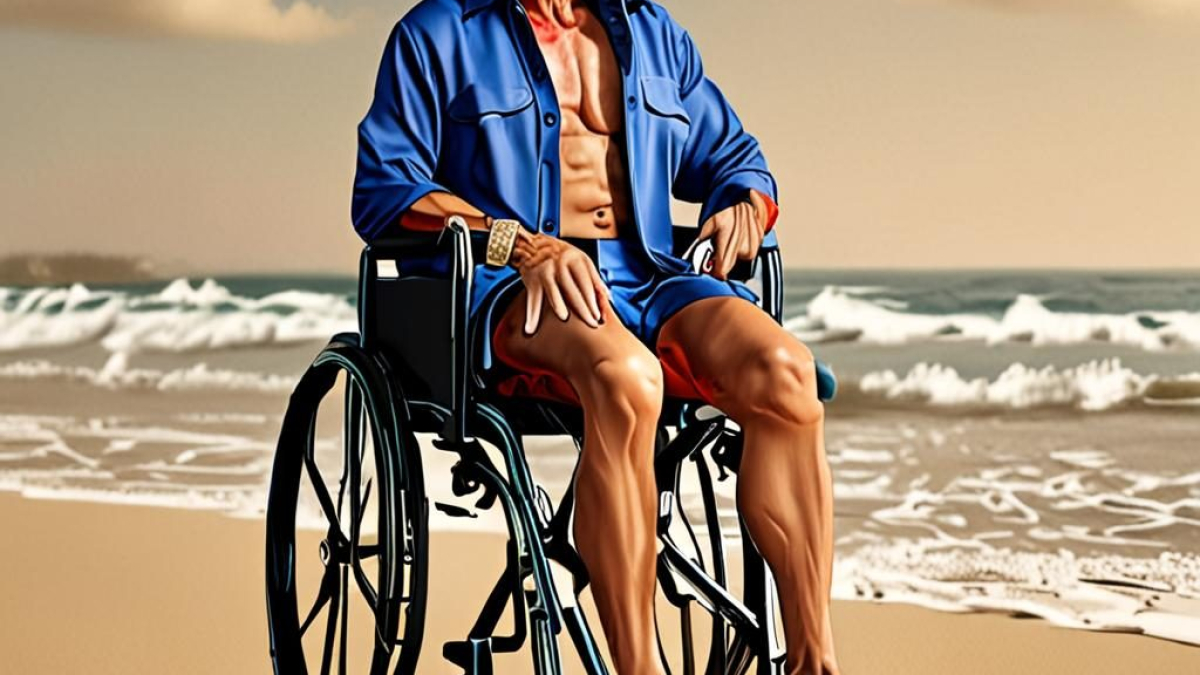 ‘Baywatch’ icon David Hasselhoff, 73, fuels health fears as he’s seen in wheelchair with bandaged ankle