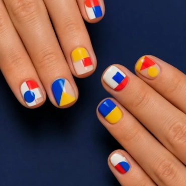 Multicolored Manis