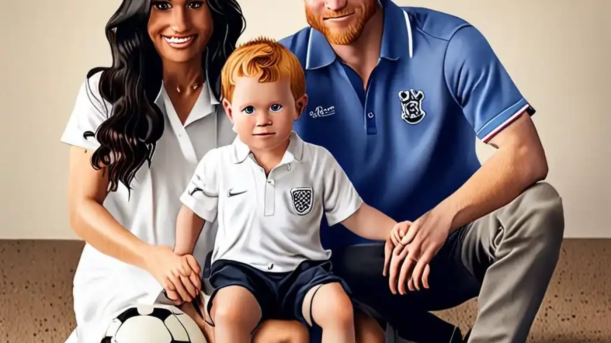 Prince Harry and Meghan Markle’s son, Archie, rocks England soccer shirt ahead of highly anticipated trip to UK