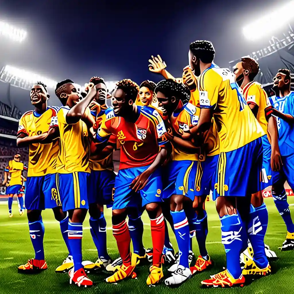Emotional full-time scenes as Cape Verde celebrate 0-0 draw against Spain