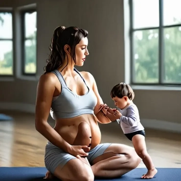 Growing up with a fitness icon for a mom prepared Katie Austin for almost everything. Pregnancy was a different story of Fitness Legacy
