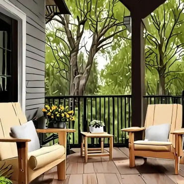 Adirondack Chairs, Bold Design & the Polywood Summer Renovation Project for A Beautiful Outdoor Space