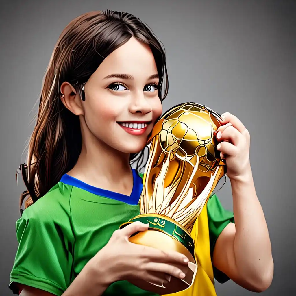 The beauty of sharing your child's first World Cup