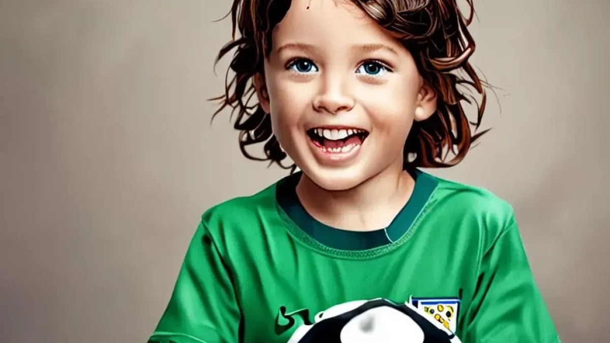 The beauty of sharing your child's first World Cup