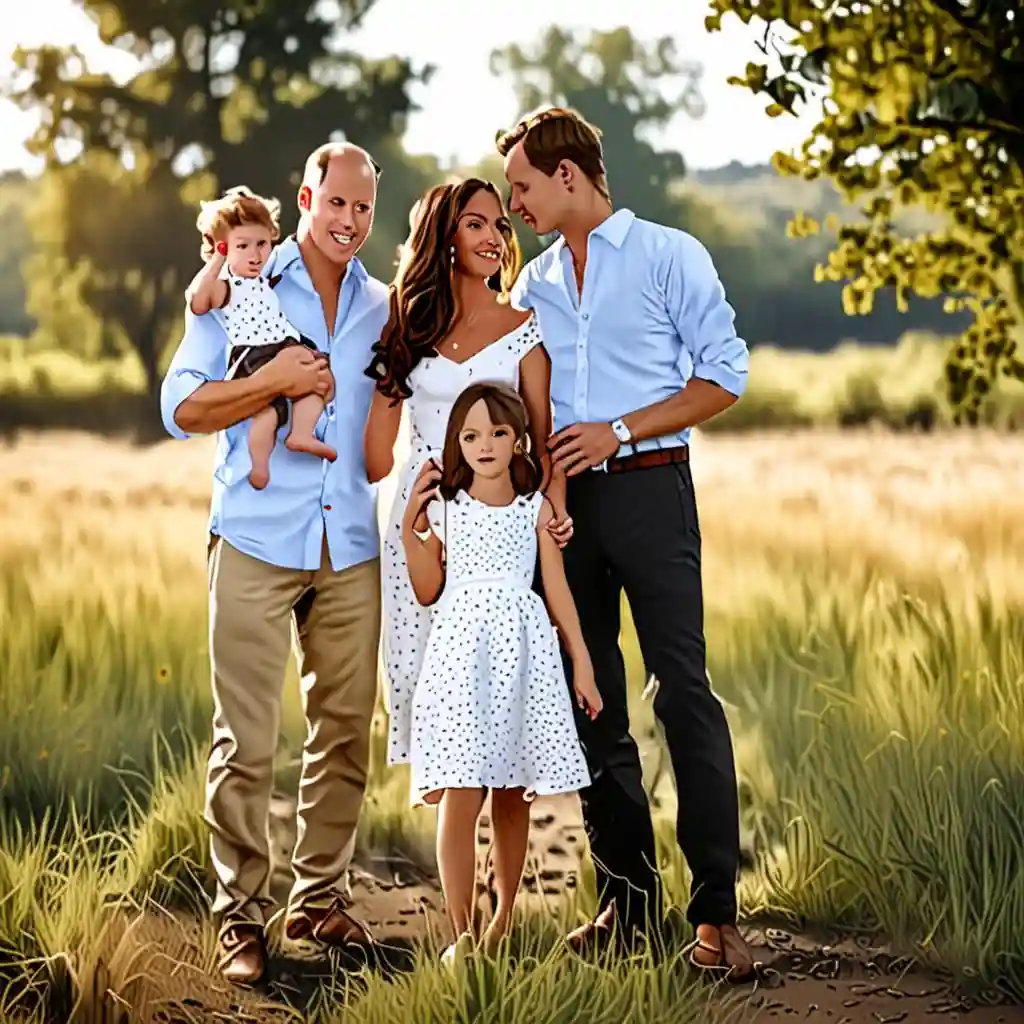 Prince William, Kate Middleton share look at summer with their kids in intimate family photos
