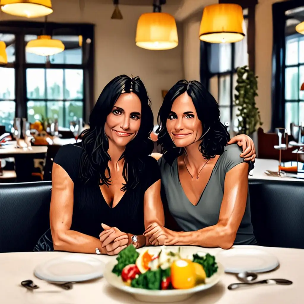 Courteney Cox grabs dinner with longtime pal 1 month after Johnny McDaid split