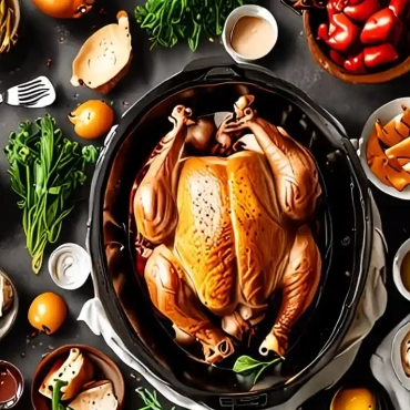 Slow Cooker Recipe: Rotisserie-Style Whole Chicken