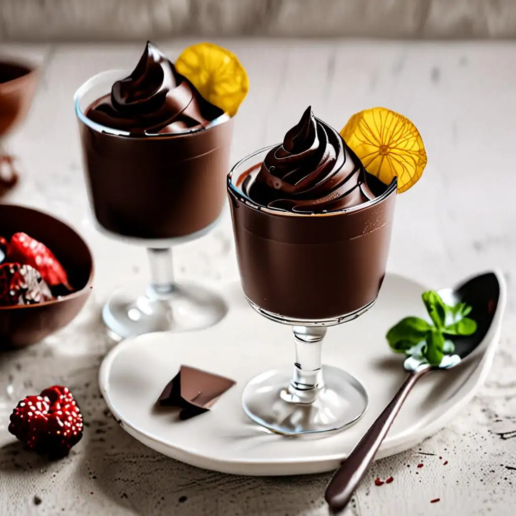 Low Carb/Keto Dark Chocolate Mousse