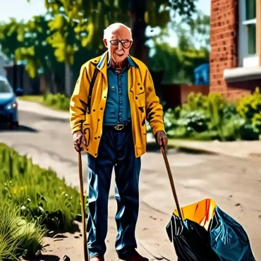 A moment that changed me: my grandpa risks his life to litter pick – and he taught me a profound lesson