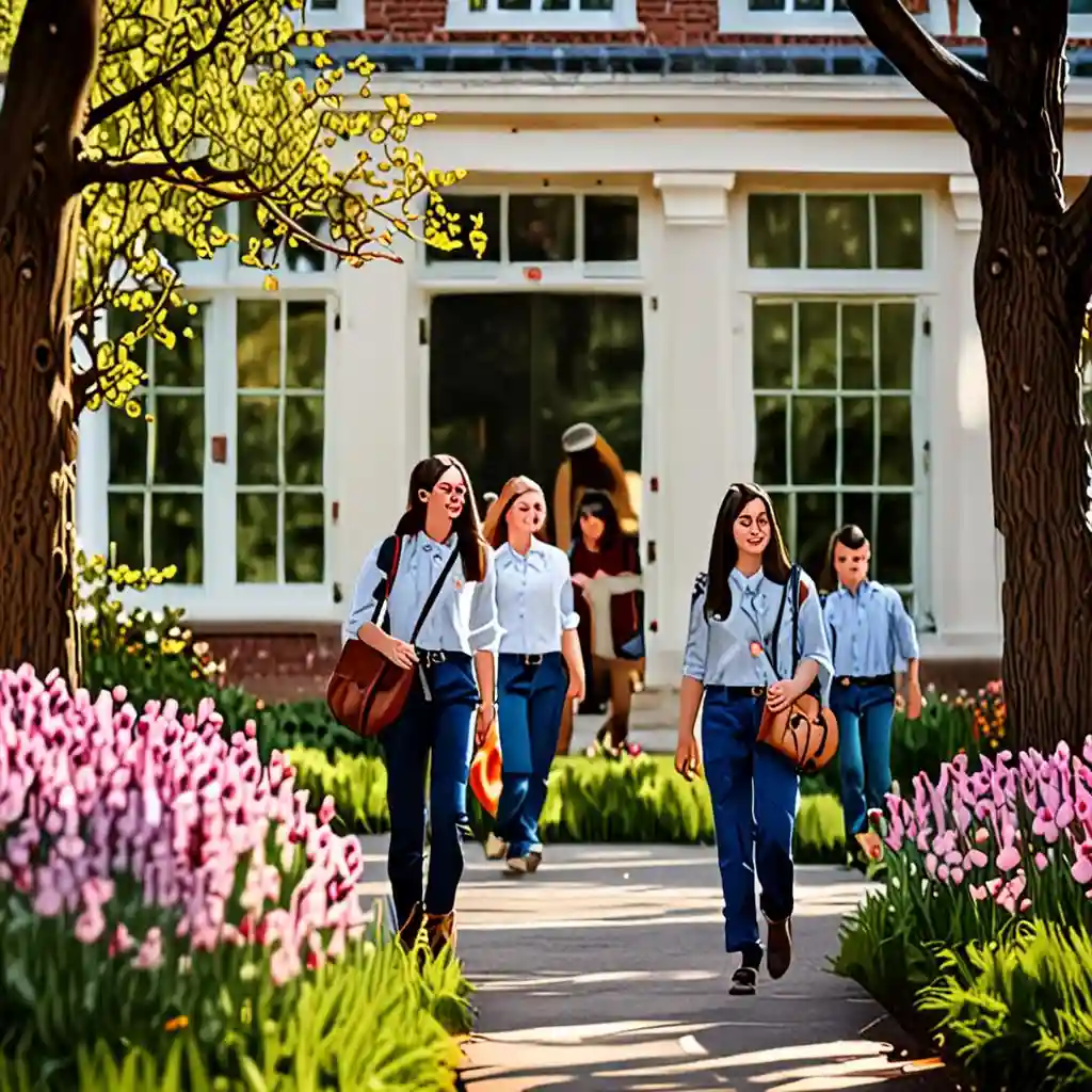 Spring Is In Full Bloom At The Portledge School!