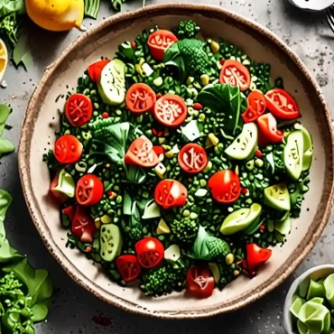Easy Vegan Tabbouleh Salad Recipe