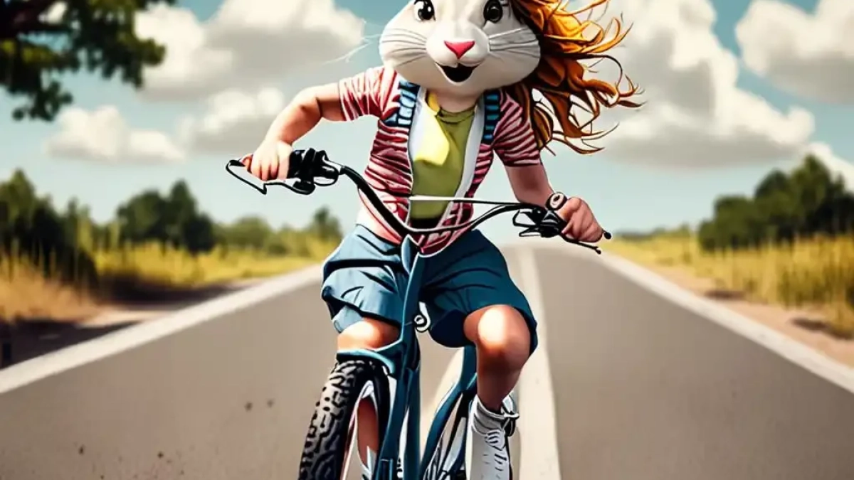 The moment I knew: On a bike ride, she did a bunny hop over a speed hump – her pure joy for life delighted me