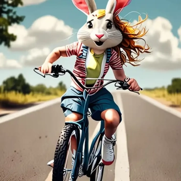 The moment I knew: On a bike ride, she did a bunny hop over a speed hump – her pure joy for life delighted me