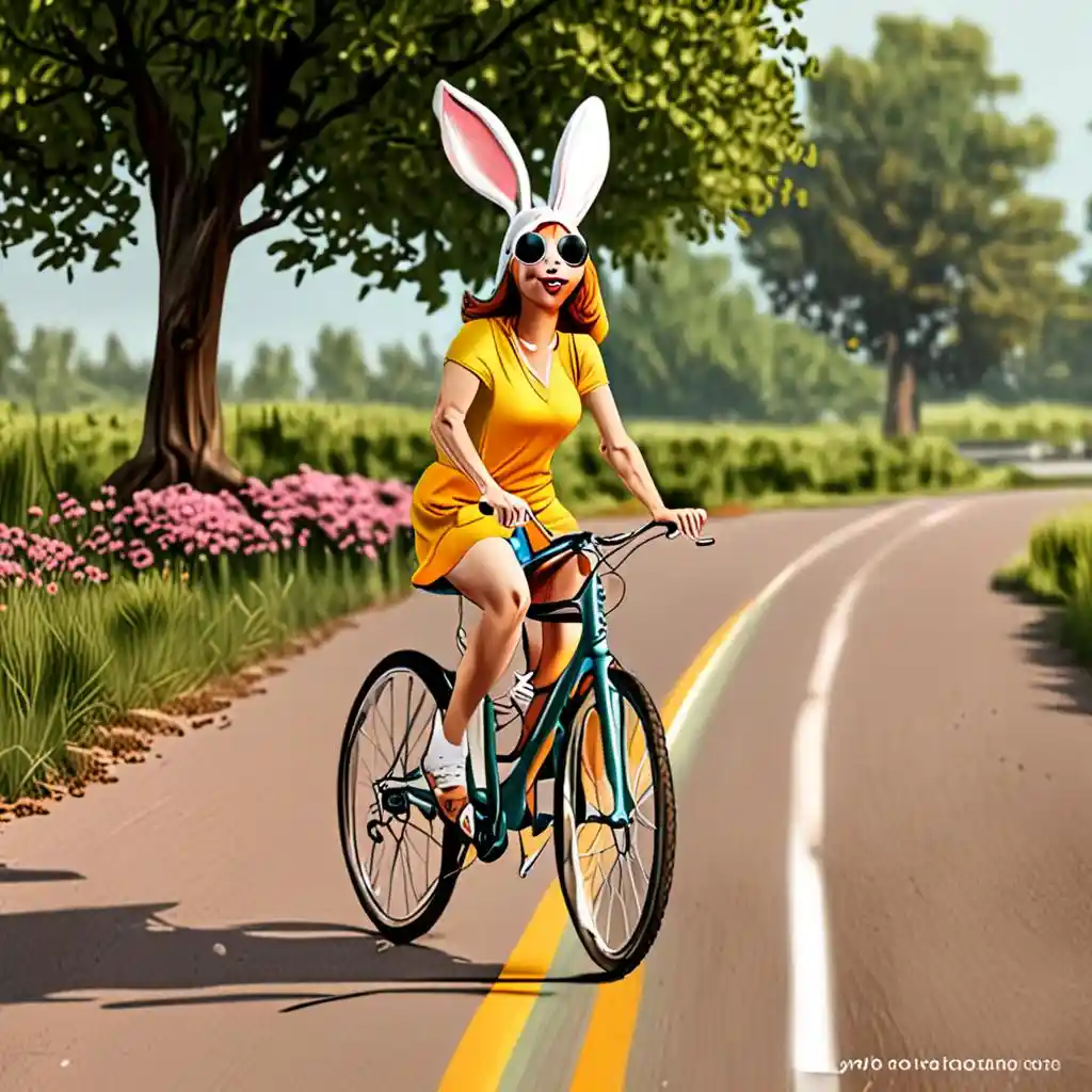 The moment I knew: On a bike ride, she did a bunny hop over a speed hump – her pure joy for life delighted me