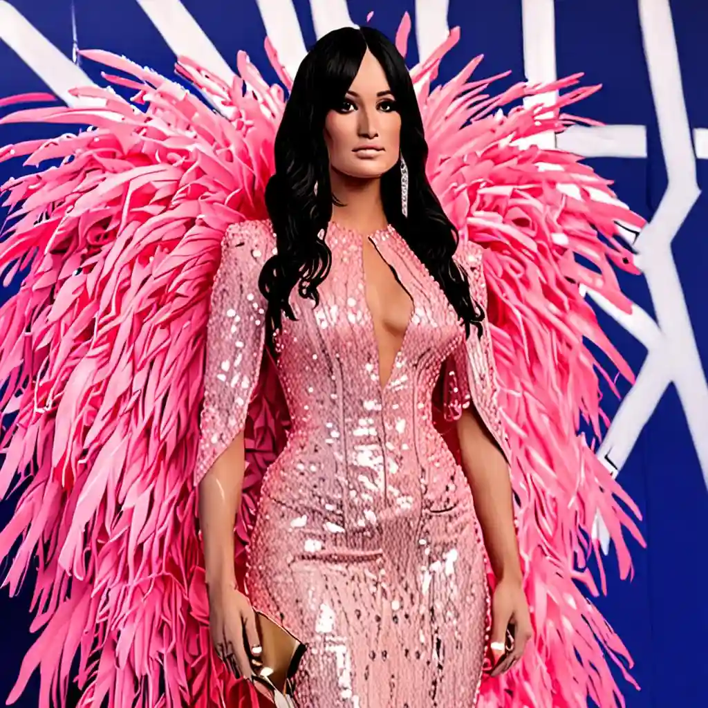 Kacey Musgraves pays tribute to Dolly Parton at VMAs 2026 with pink sequins, feathers and huge hair