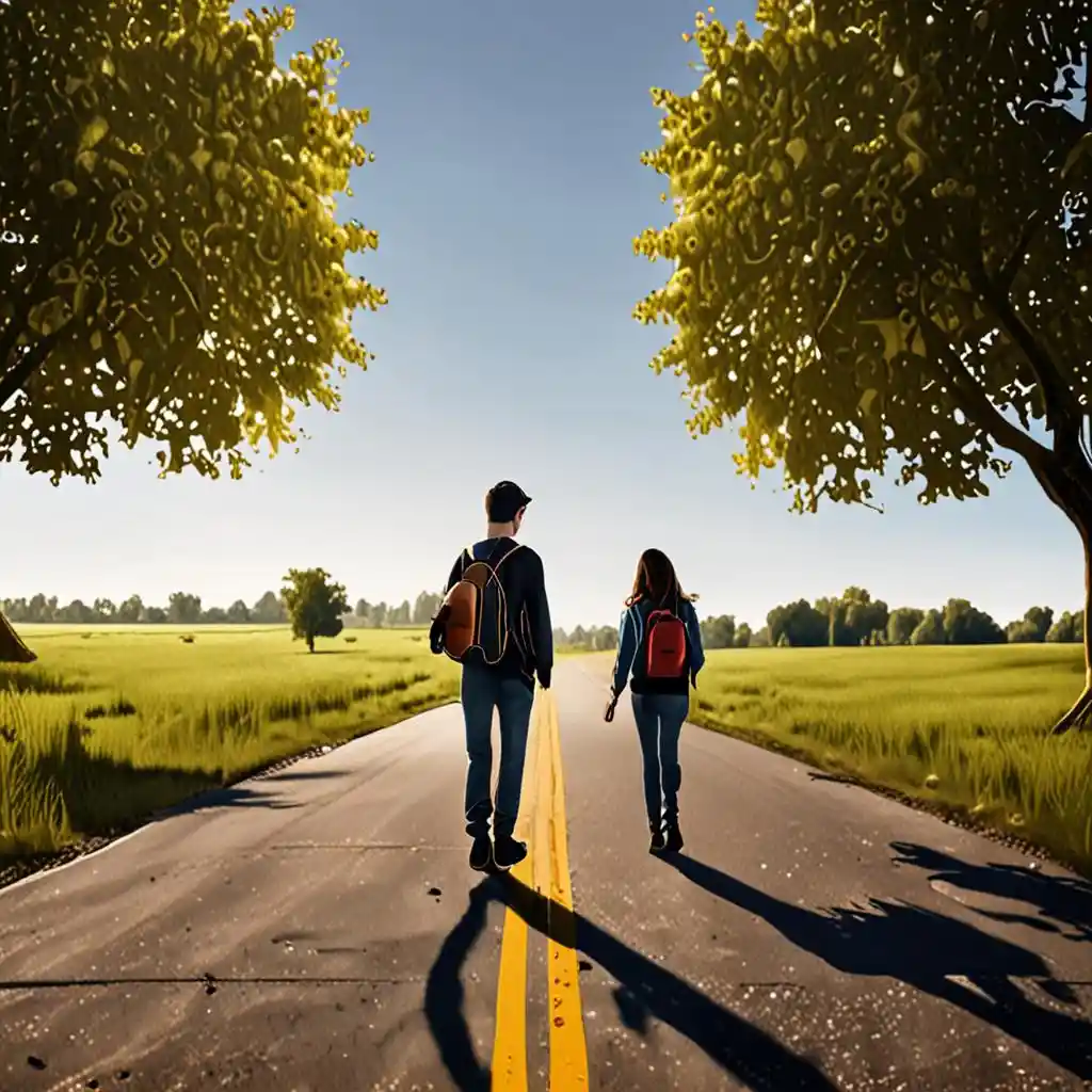 THE SCHOOL AT THE END OF THE ROAD
