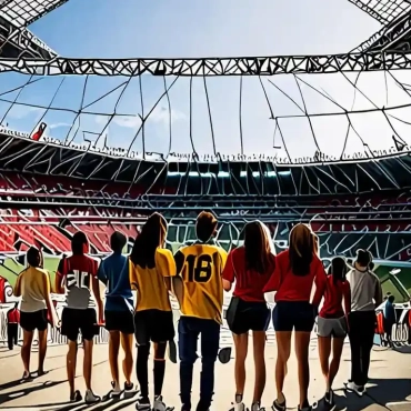 Wembley welcomes 'rabid' college football fans