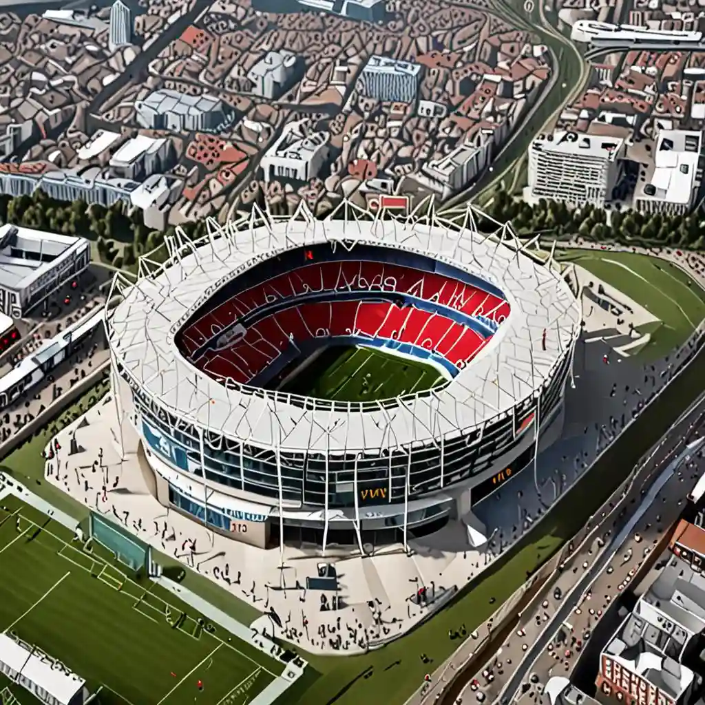Wembley welcomes 'rabid' college football fans