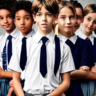 Is this the end of the British school photo?