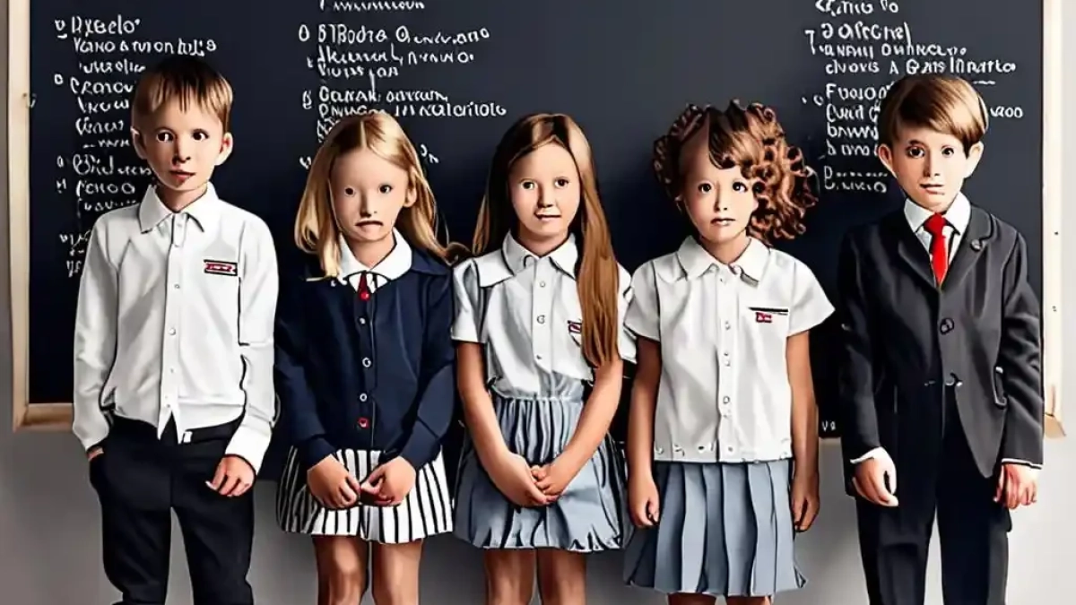 Is this the end of the British school photo?
