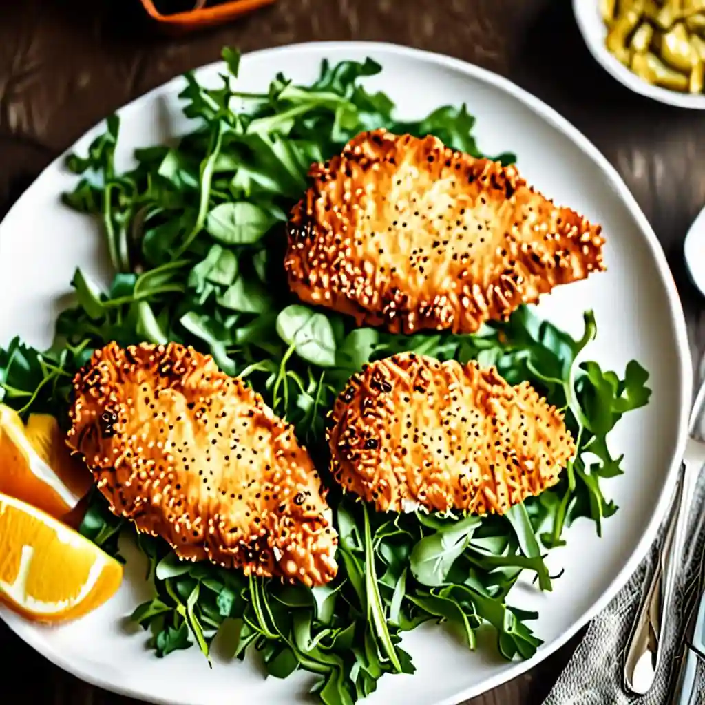 The $25 Dinner: Crispy Chicken Cutlets With Arugula Salad