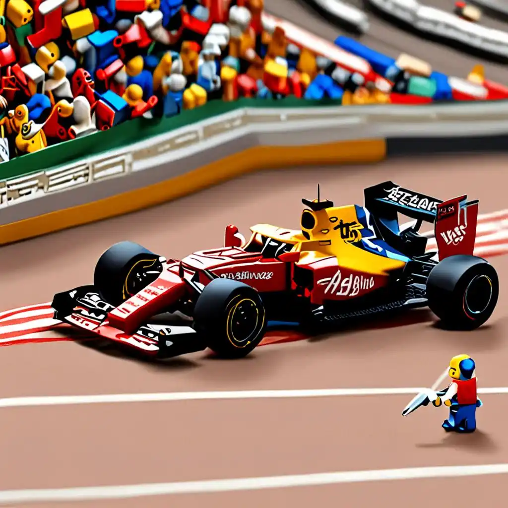 Hamilton bemused after glitch turns F1 into 'Lego race'