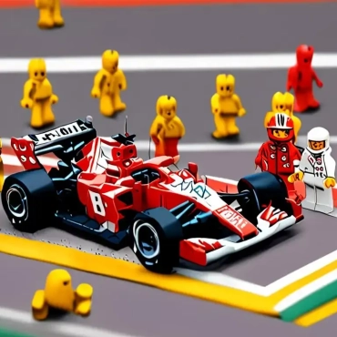 Hamilton bemused after glitch turns F1 into 'Lego race'
