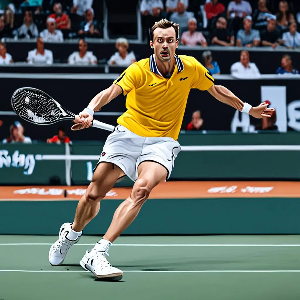 Calm in real life but demons on court - Medvedev runs out of chances