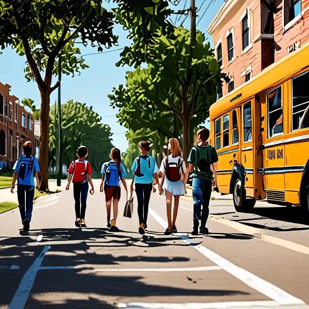 THE SCHOOL AT THE END OF THE ROAD